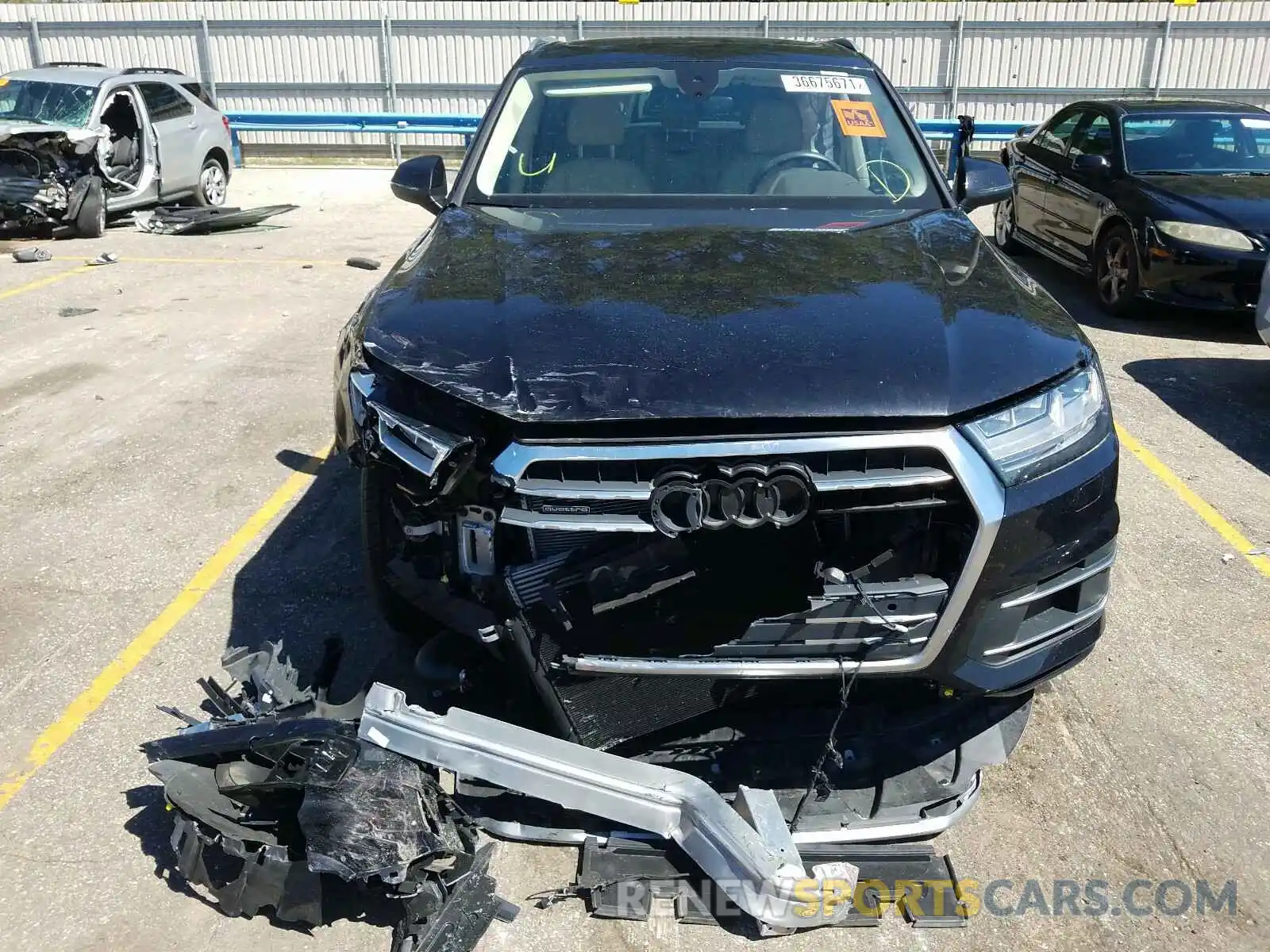 9 Photograph of a damaged car WA1LHAF77KD020803 AUDI Q7 2019