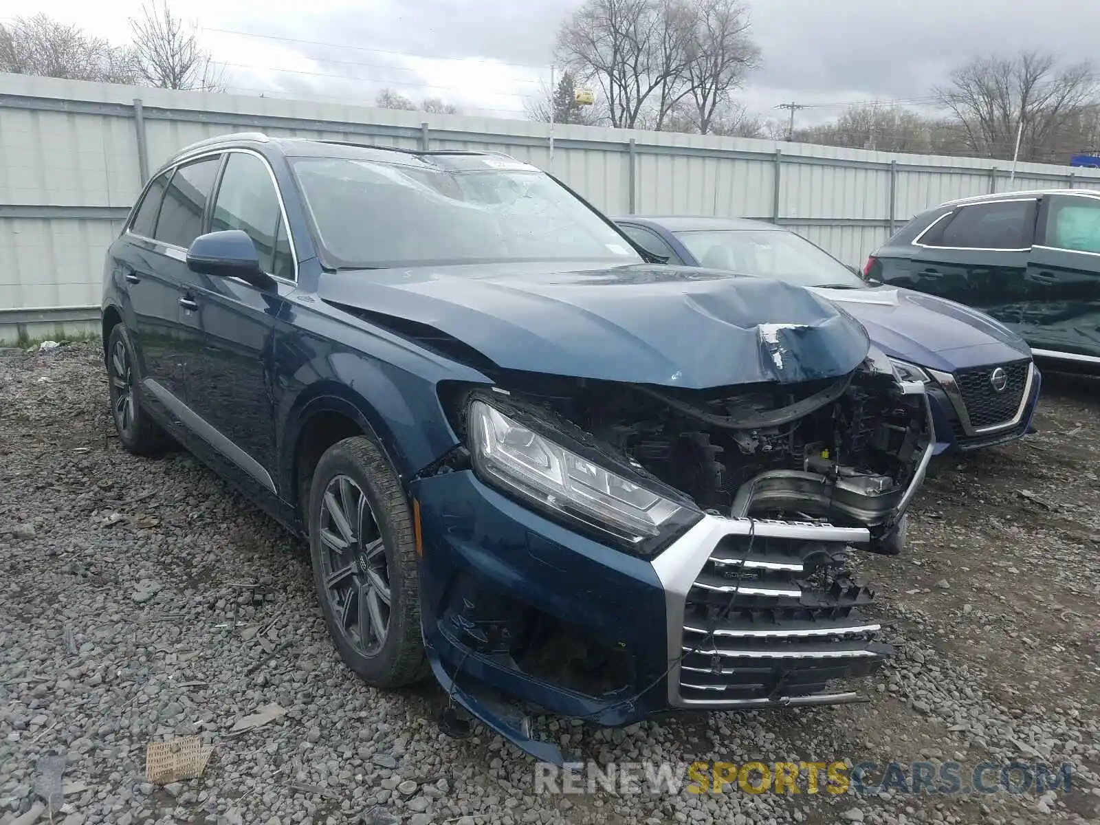 1 Photograph of a damaged car WA1LHAF77KD021188 AUDI Q7 2019