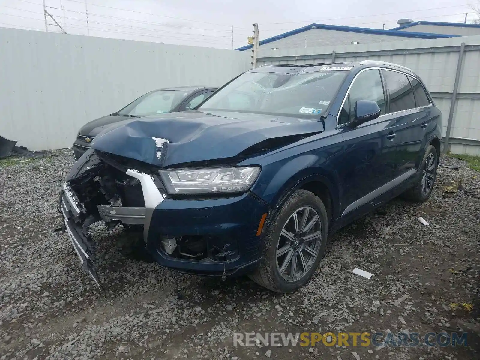 2 Photograph of a damaged car WA1LHAF77KD021188 AUDI Q7 2019