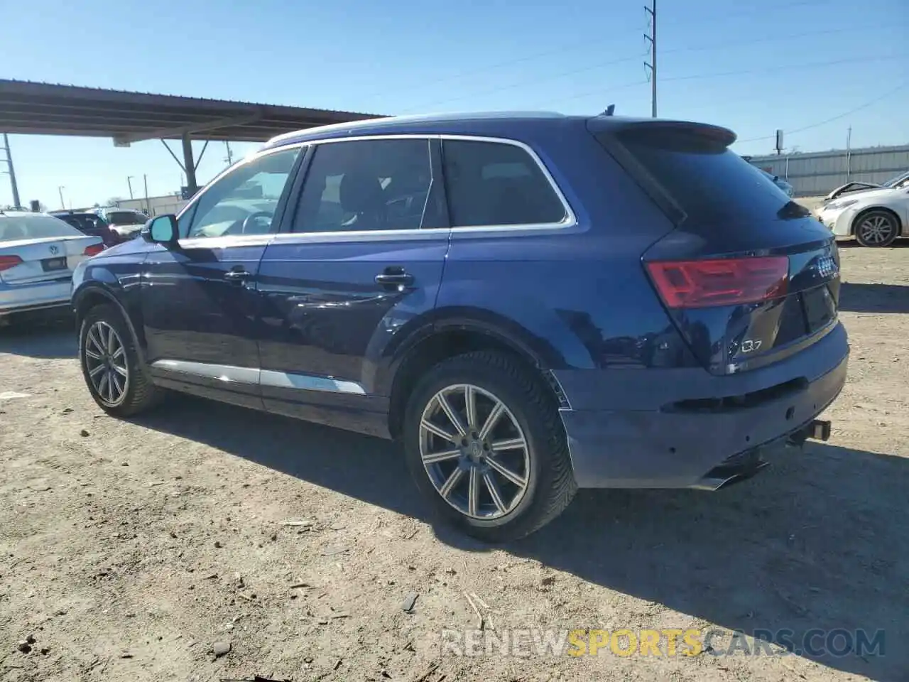 2 Фотография поврежденного автомобиля WA1LHAF77KD021319 AUDI Q7 2019