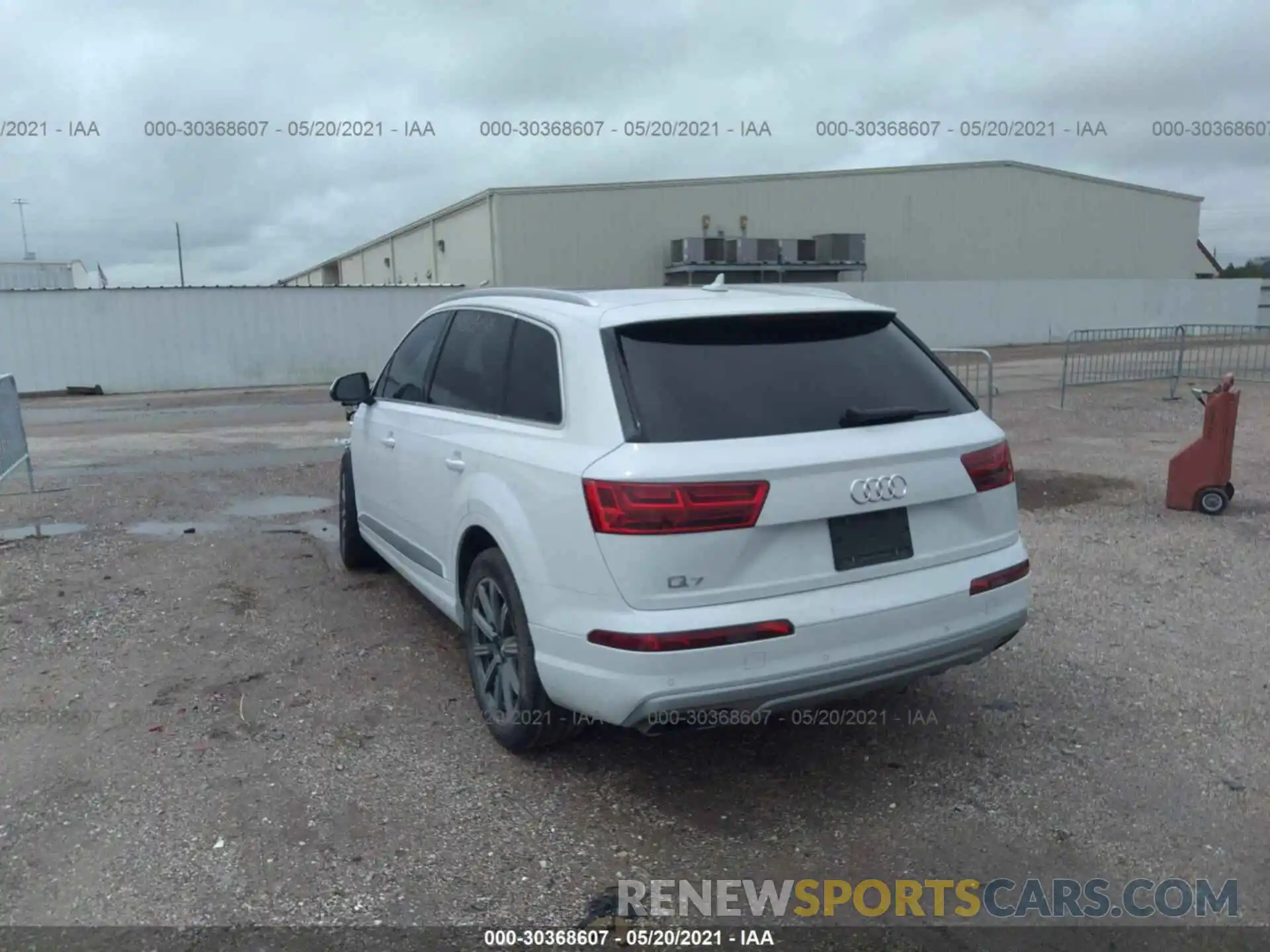 3 Фотография поврежденного автомобиля WA1LHAF77KD022583 AUDI Q7 2019