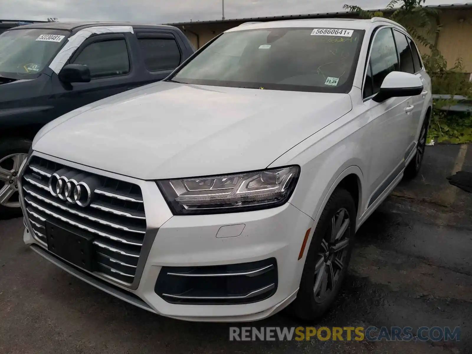 2 Фотография поврежденного автомобиля WA1LHAF77KD038640 AUDI Q7 2019