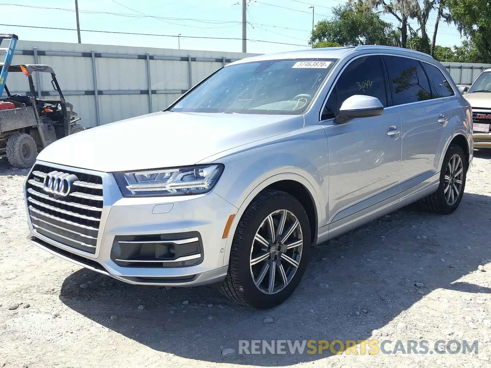 2 Фотография поврежденного автомобиля WA1LHAF77KD040386 AUDI Q7 2019