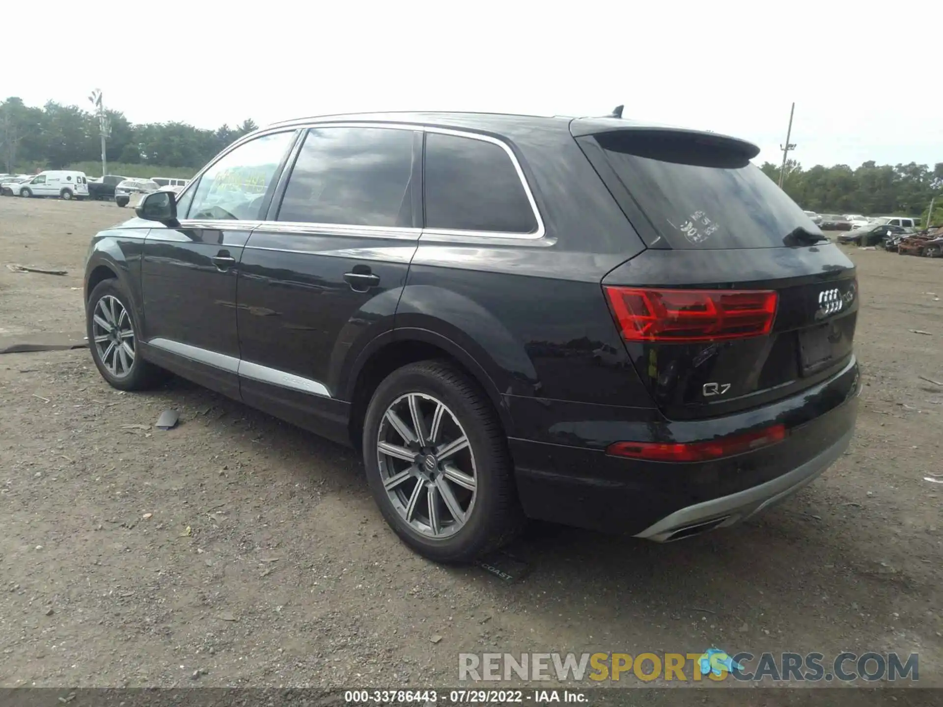 3 Фотография поврежденного автомобиля WA1LHAF77KD047810 AUDI Q7 2019