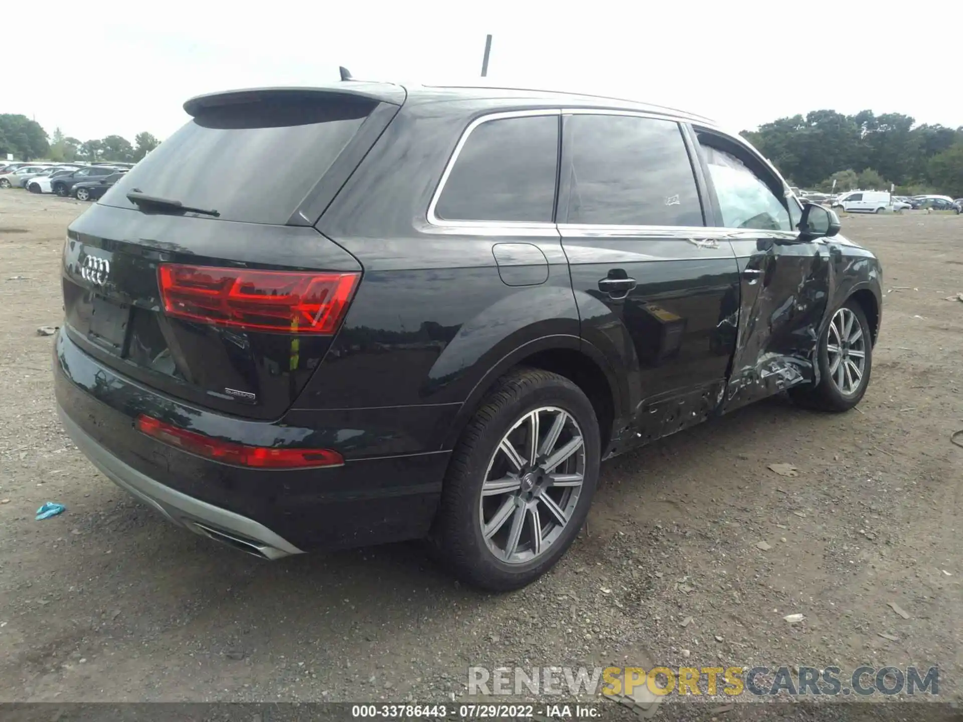 4 Фотография поврежденного автомобиля WA1LHAF77KD047810 AUDI Q7 2019