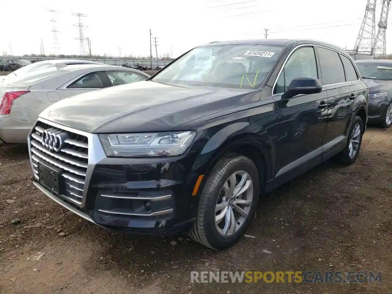 2 Photograph of a damaged car WA1LHAF78KD014878 AUDI Q7 2019