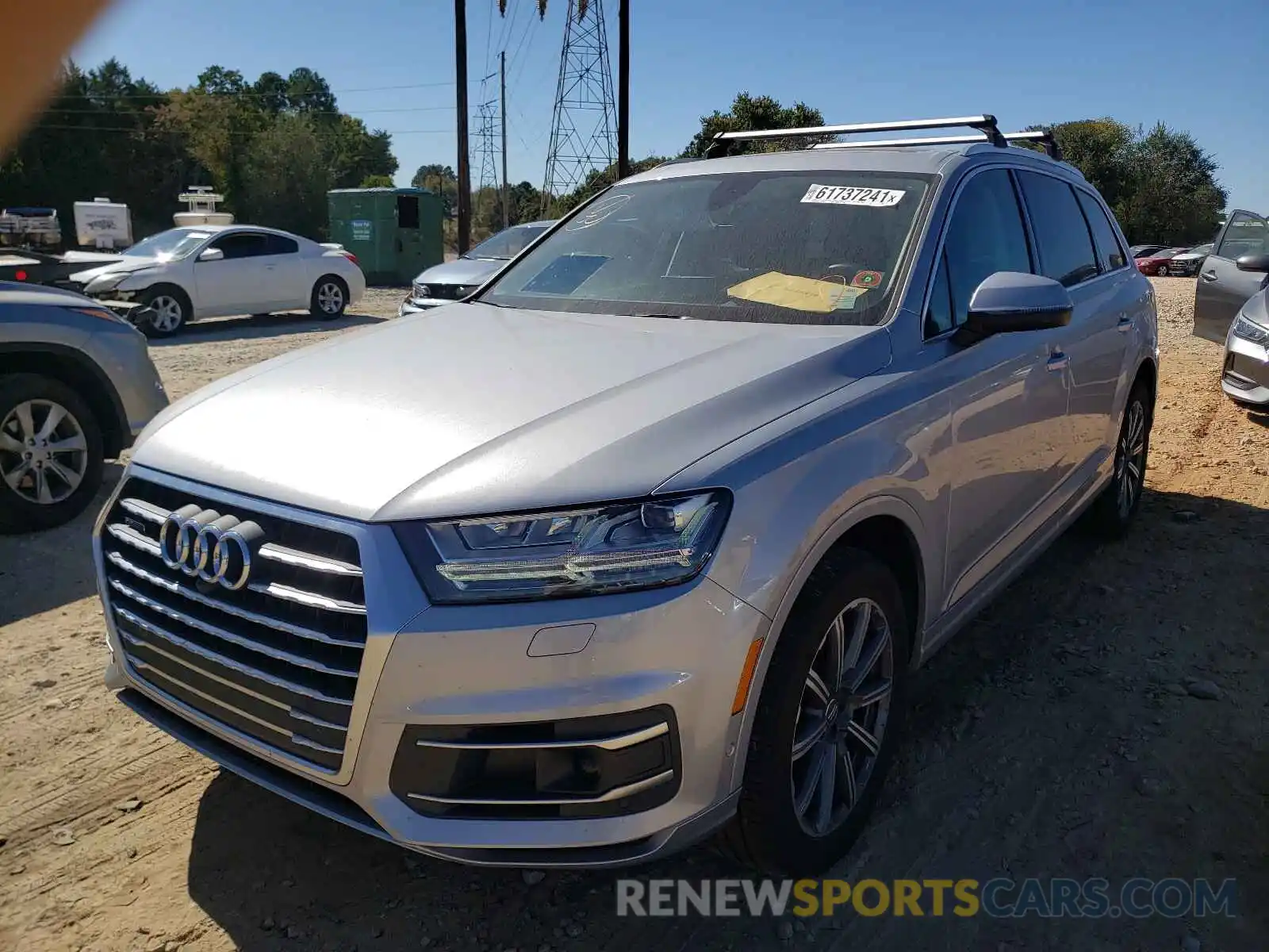 2 Photograph of a damaged car WA1LHAF78KD019451 AUDI Q7 2019