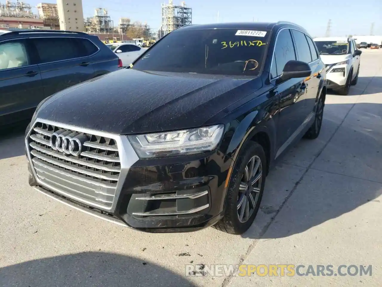 2 Фотография поврежденного автомобиля WA1LHAF78KD031891 AUDI Q7 2019