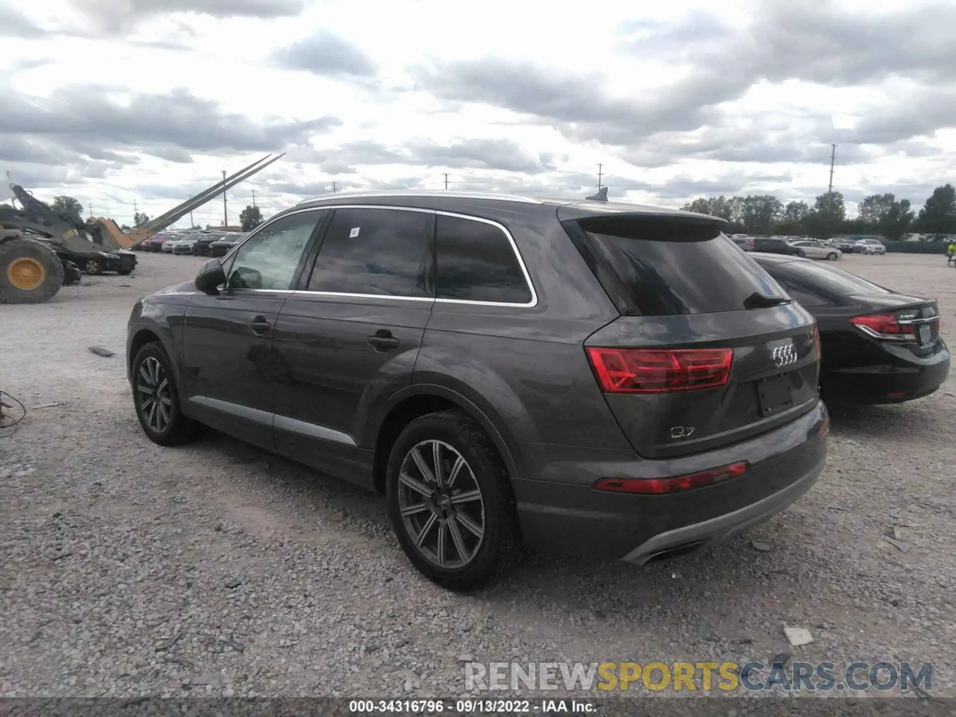 3 Photograph of a damaged car WA1LHAF78KD032345 AUDI Q7 2019