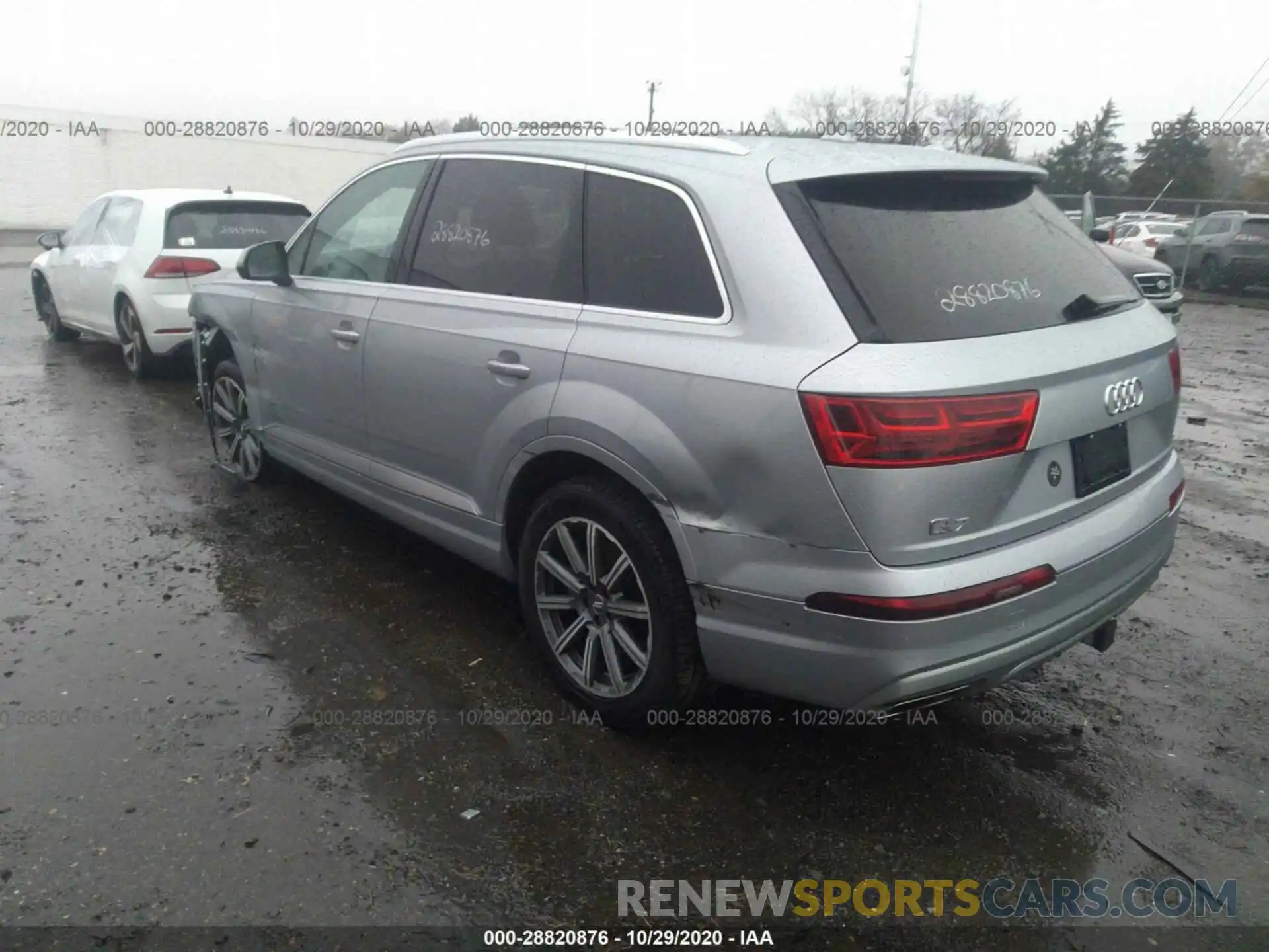 3 Фотография поврежденного автомобиля WA1LHAF78KD033690 AUDI Q7 2019