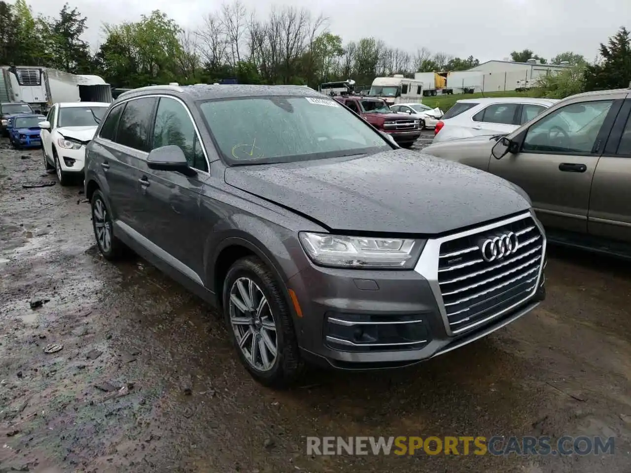 1 Photograph of a damaged car WA1LHAF78KD038064 AUDI Q7 2019