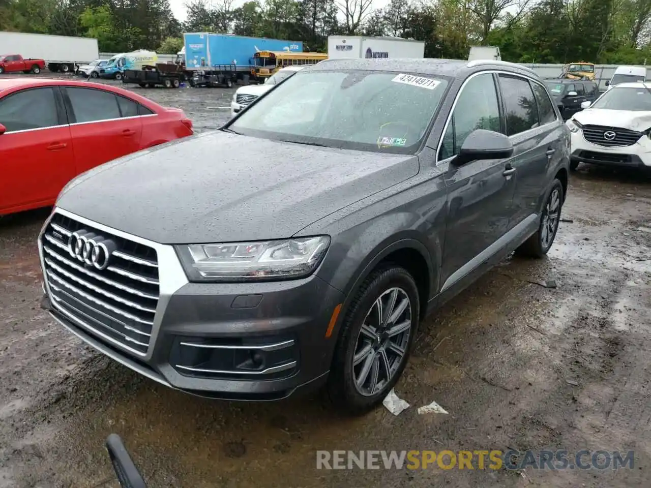 2 Фотография поврежденного автомобиля WA1LHAF78KD038064 AUDI Q7 2019