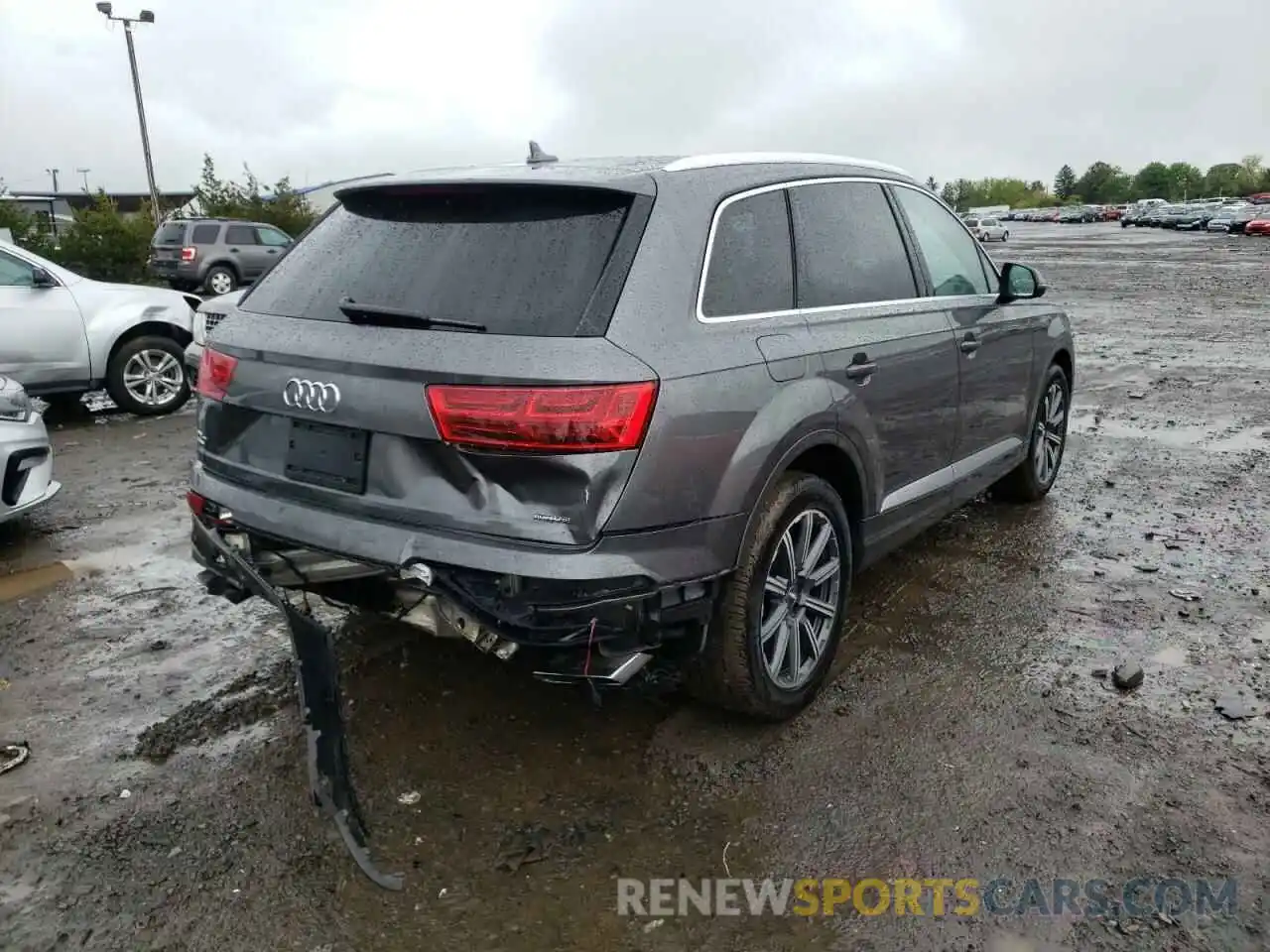 4 Фотография поврежденного автомобиля WA1LHAF78KD038064 AUDI Q7 2019