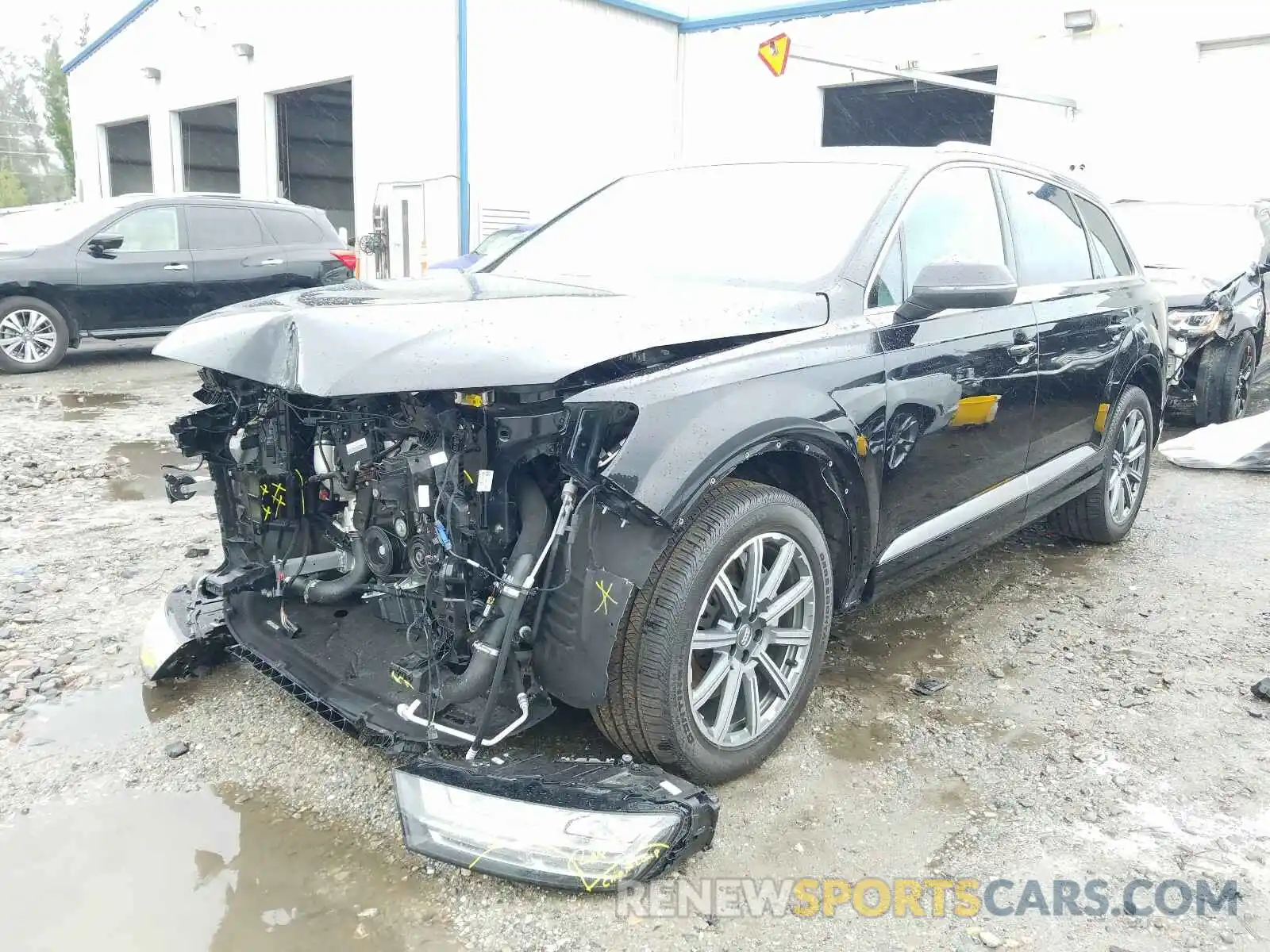 2 Фотография поврежденного автомобиля WA1LHAF78KD039215 AUDI Q7 2019