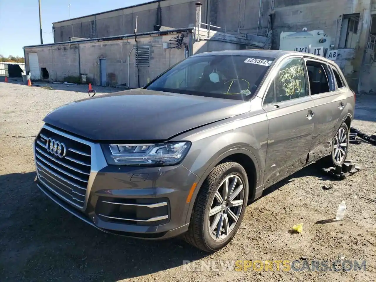 2 Photograph of a damaged car WA1LHAF78KD039277 AUDI Q7 2019