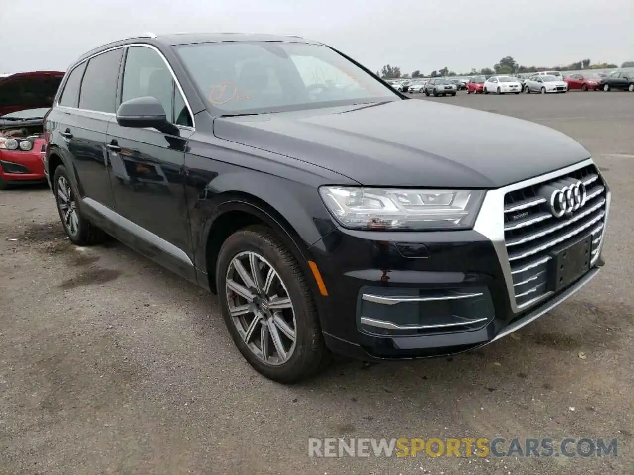 1 Фотография поврежденного автомобиля WA1LHAF78KD040333 AUDI Q7 2019