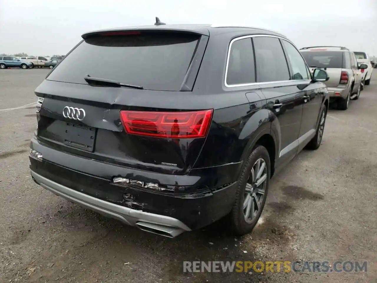 4 Фотография поврежденного автомобиля WA1LHAF78KD040333 AUDI Q7 2019