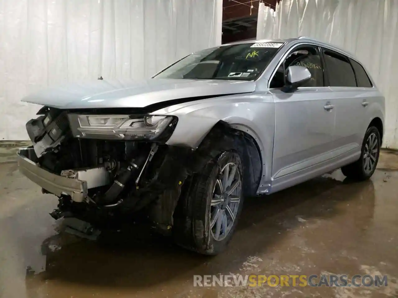 2 Photograph of a damaged car WA1LHAF78KD042194 AUDI Q7 2019