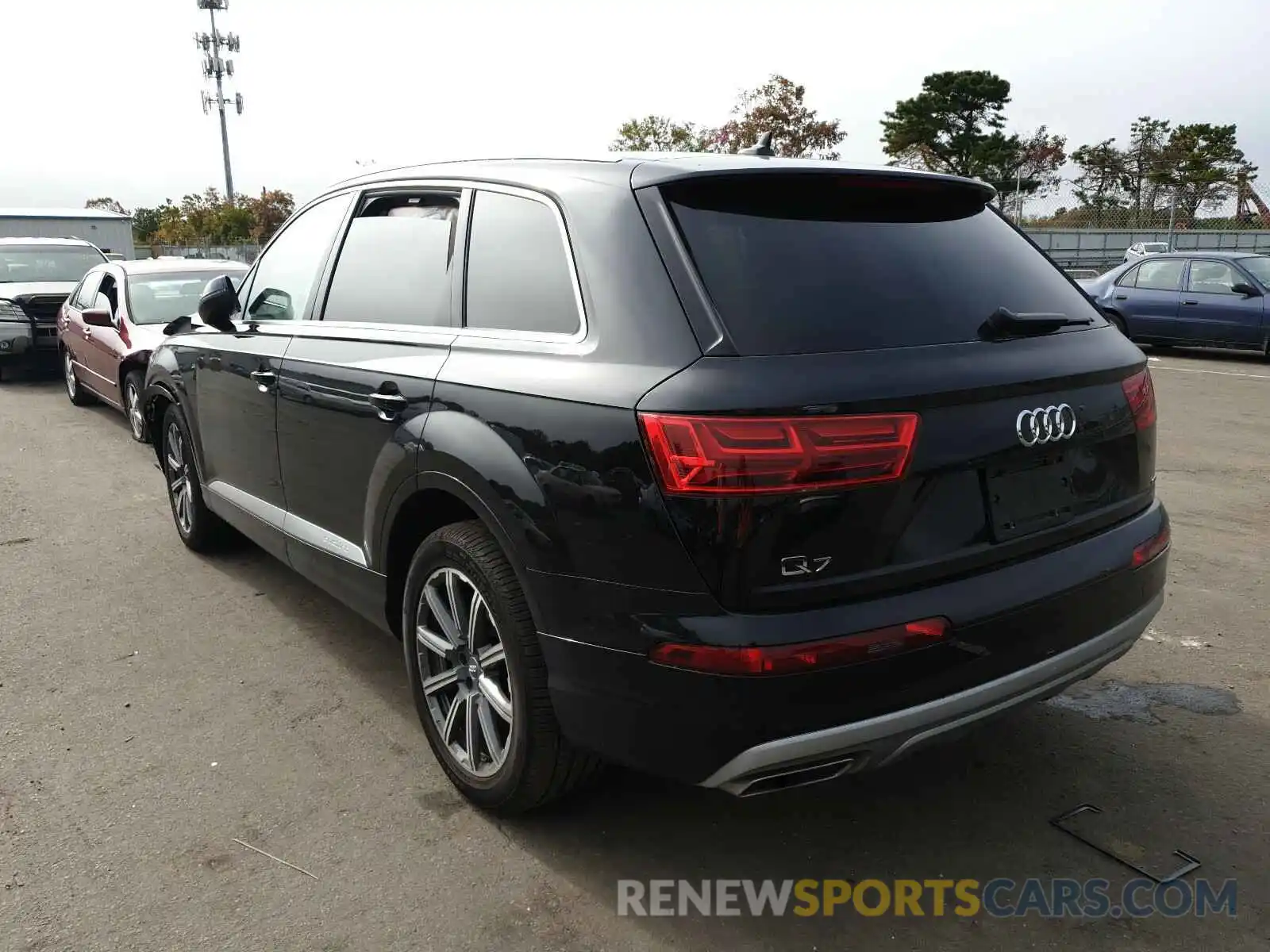 3 Фотография поврежденного автомобиля WA1LHAF78KD046696 AUDI Q7 2019