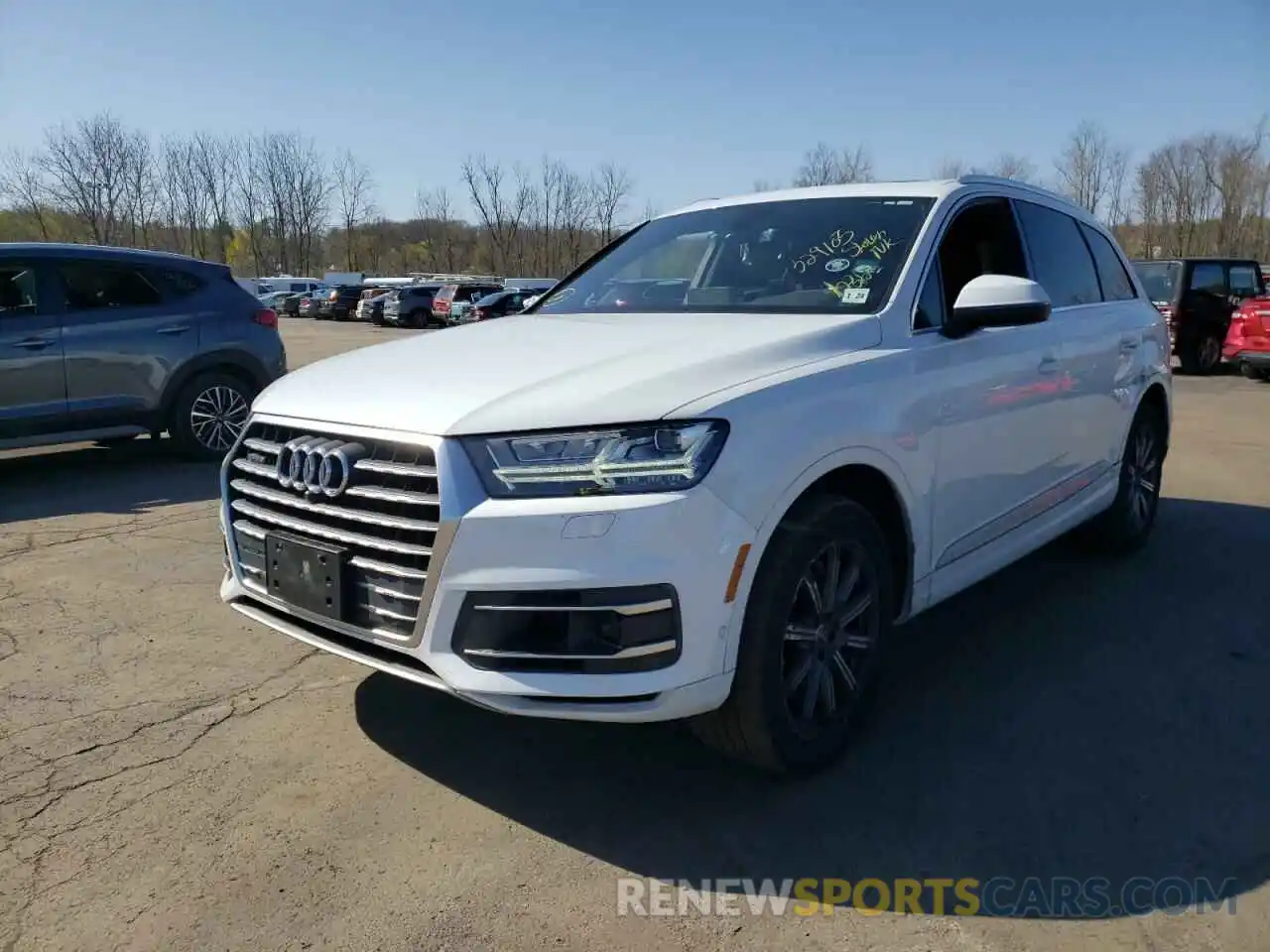 2 Photograph of a damaged car WA1LHAF79KD021855 AUDI Q7 2019