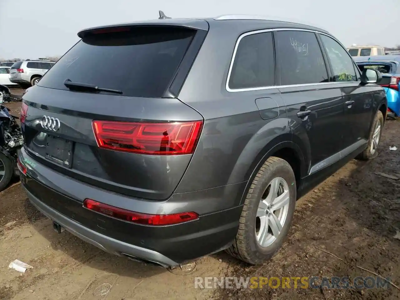 4 Фотография поврежденного автомобиля WA1LHAF79KD025307 AUDI Q7 2019