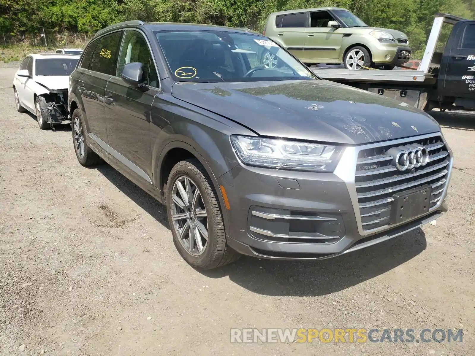 1 Фотография поврежденного автомобиля WA1LHAF79KD026702 AUDI Q7 2019