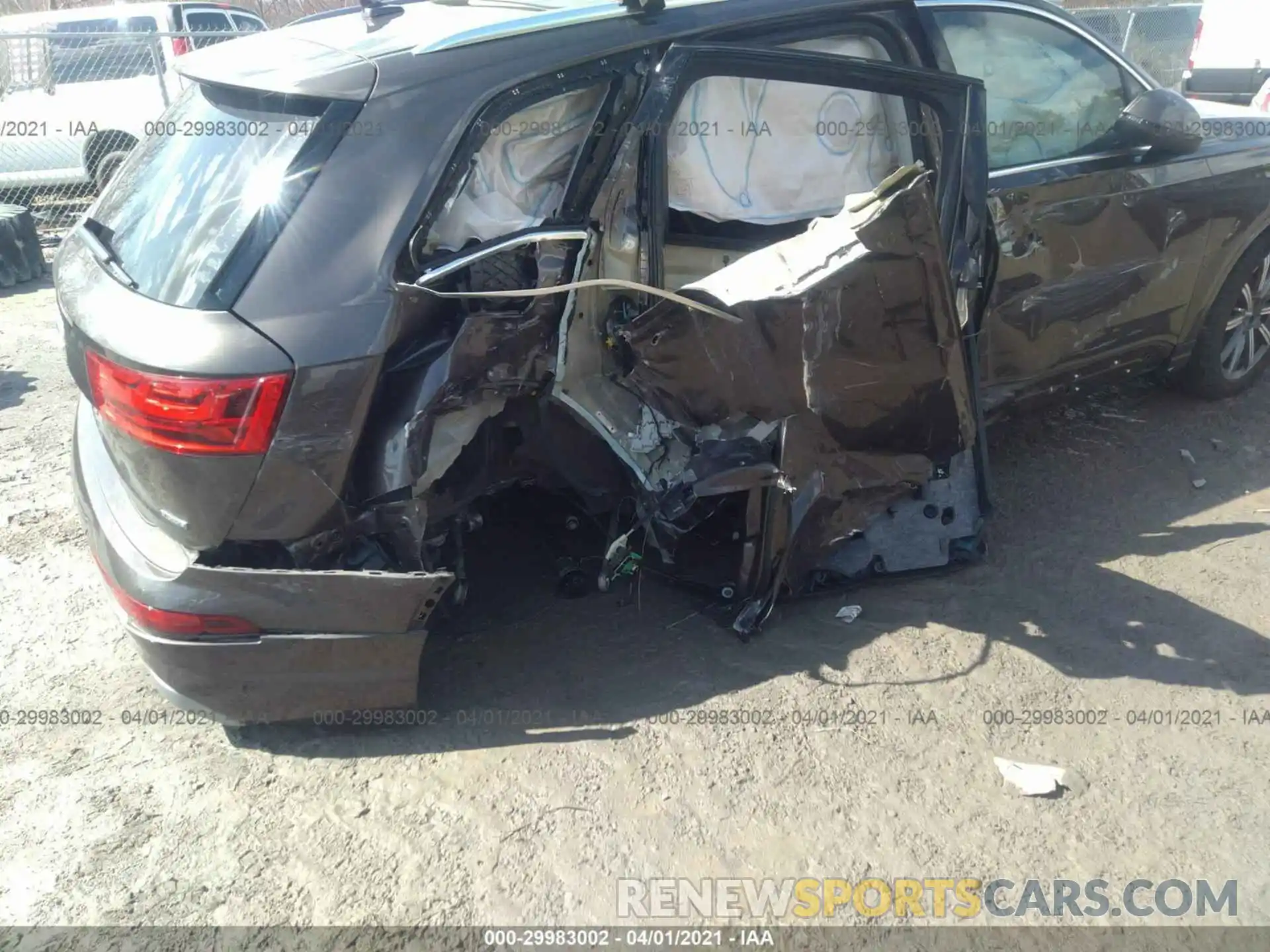 6 Фотография поврежденного автомобиля WA1LHAF79KD029809 AUDI Q7 2019