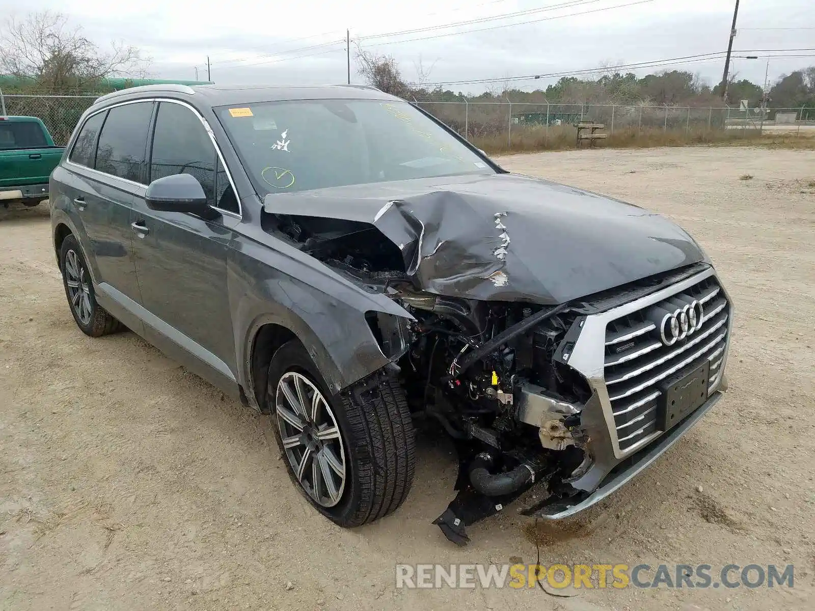 1 Photograph of a damaged car WA1LHAF79KD039837 AUDI Q7 2019