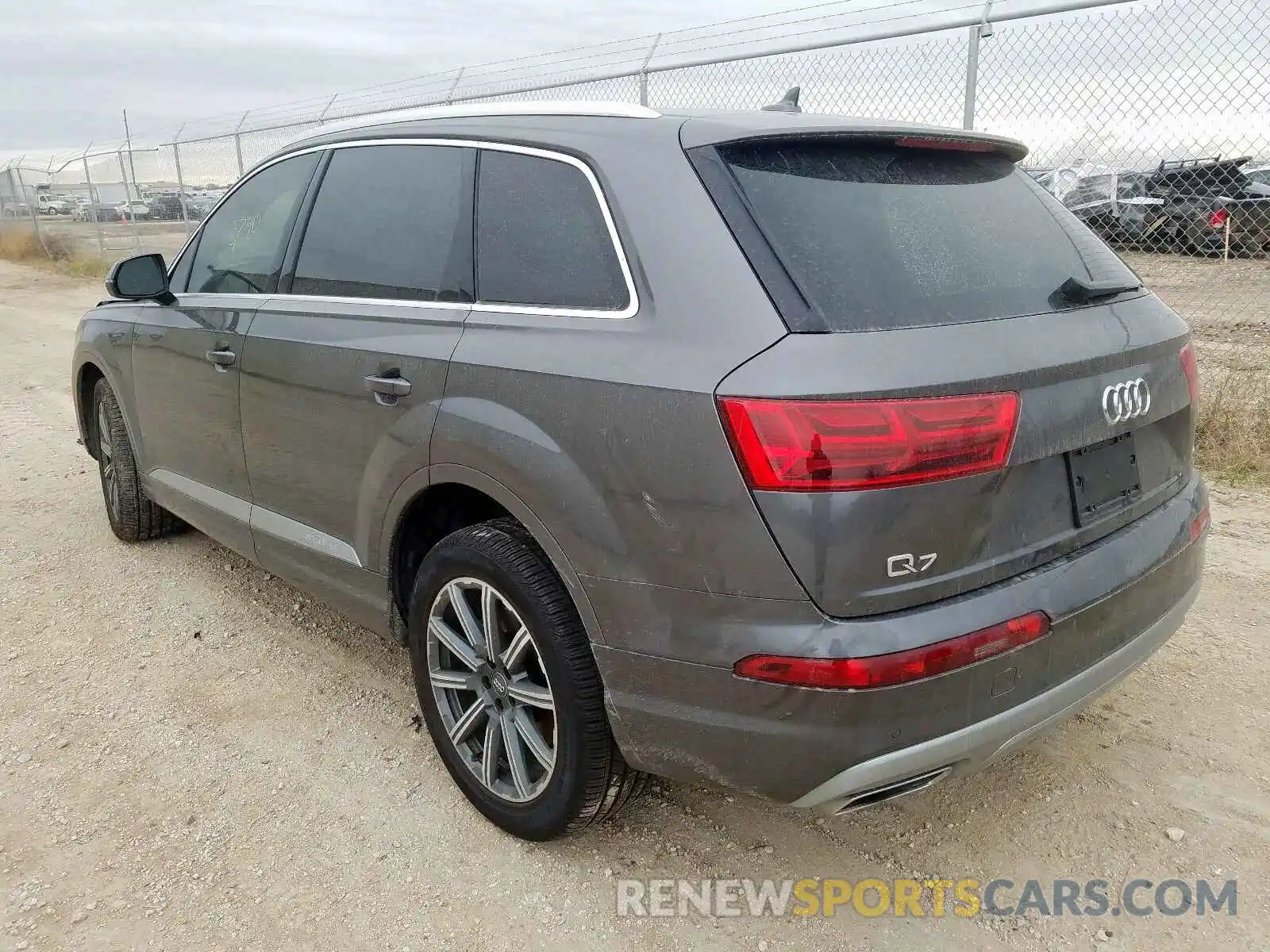 3 Фотография поврежденного автомобиля WA1LHAF79KD039837 AUDI Q7 2019