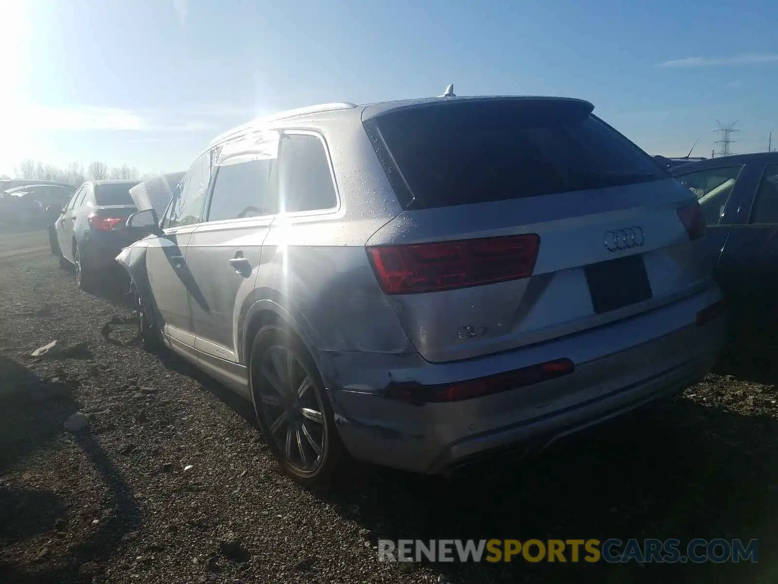 3 Фотография поврежденного автомобиля WA1LHAF79KD042205 AUDI Q7 2019