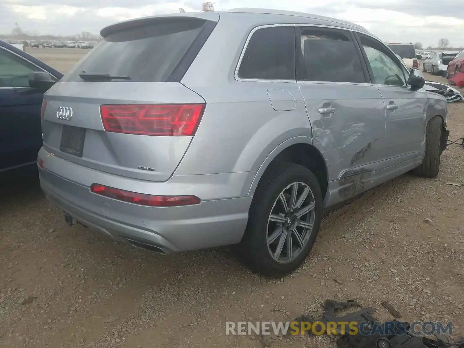 4 Фотография поврежденного автомобиля WA1LHAF79KD042205 AUDI Q7 2019