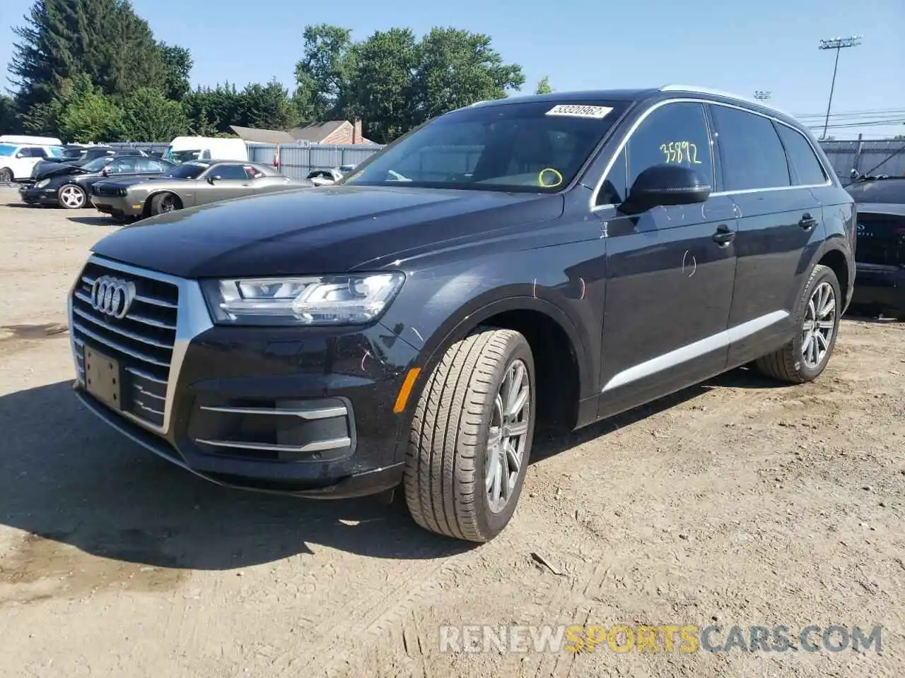 2 Photograph of a damaged car WA1LHAF7XKD019385 AUDI Q7 2019