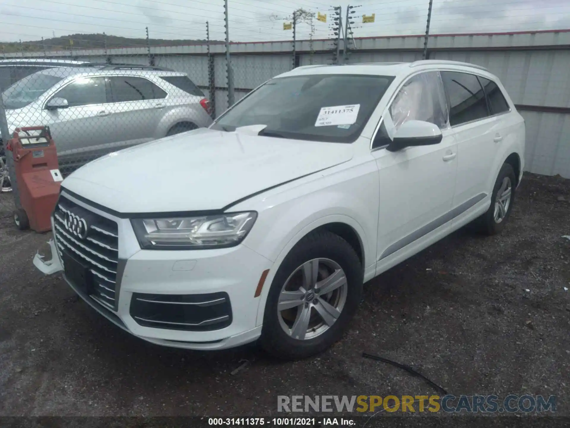 2 Фотография поврежденного автомобиля WA1LHAF7XKD024053 AUDI Q7 2019