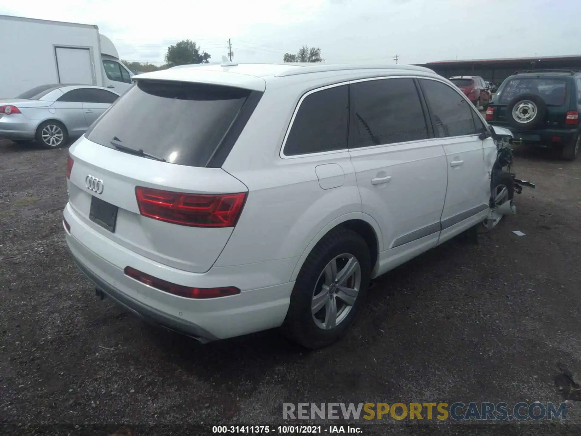 4 Фотография поврежденного автомобиля WA1LHAF7XKD024053 AUDI Q7 2019