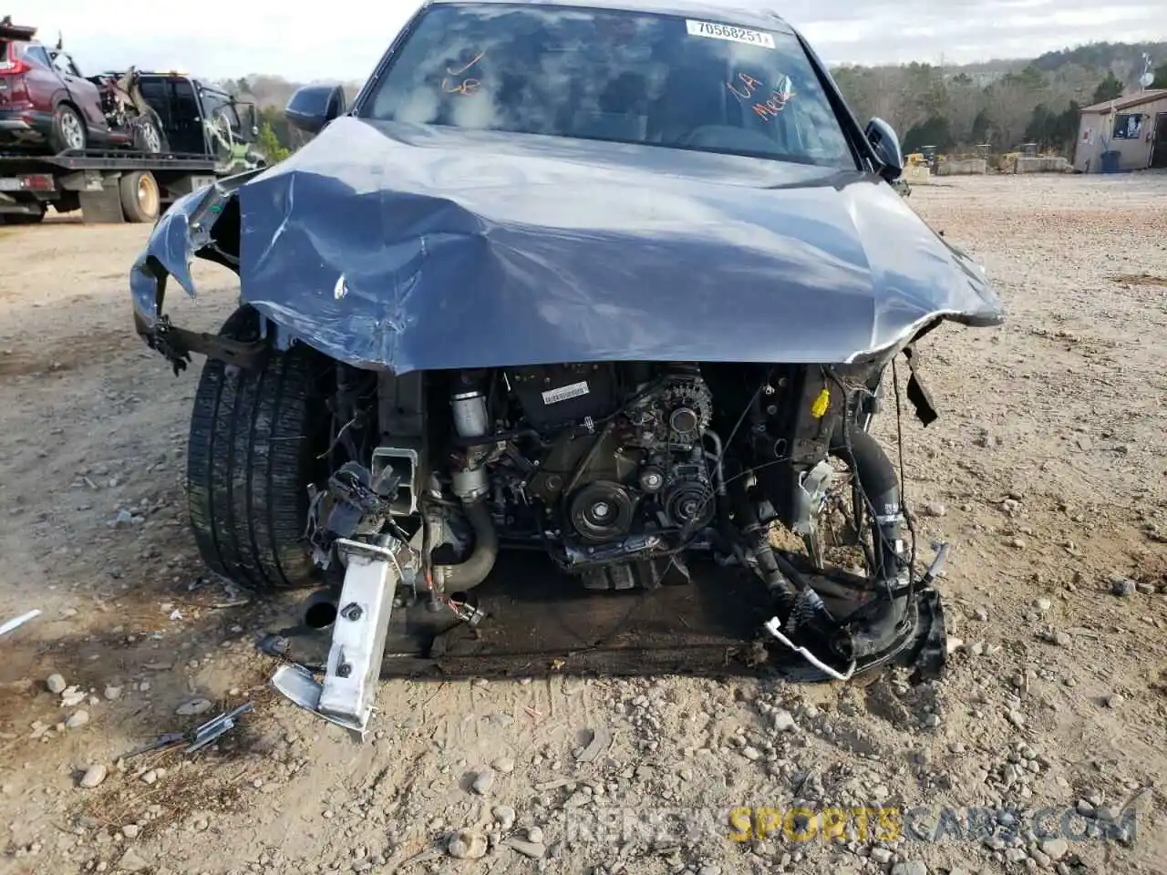 9 Photograph of a damaged car WA1LHAF7XKD024781 AUDI Q7 2019