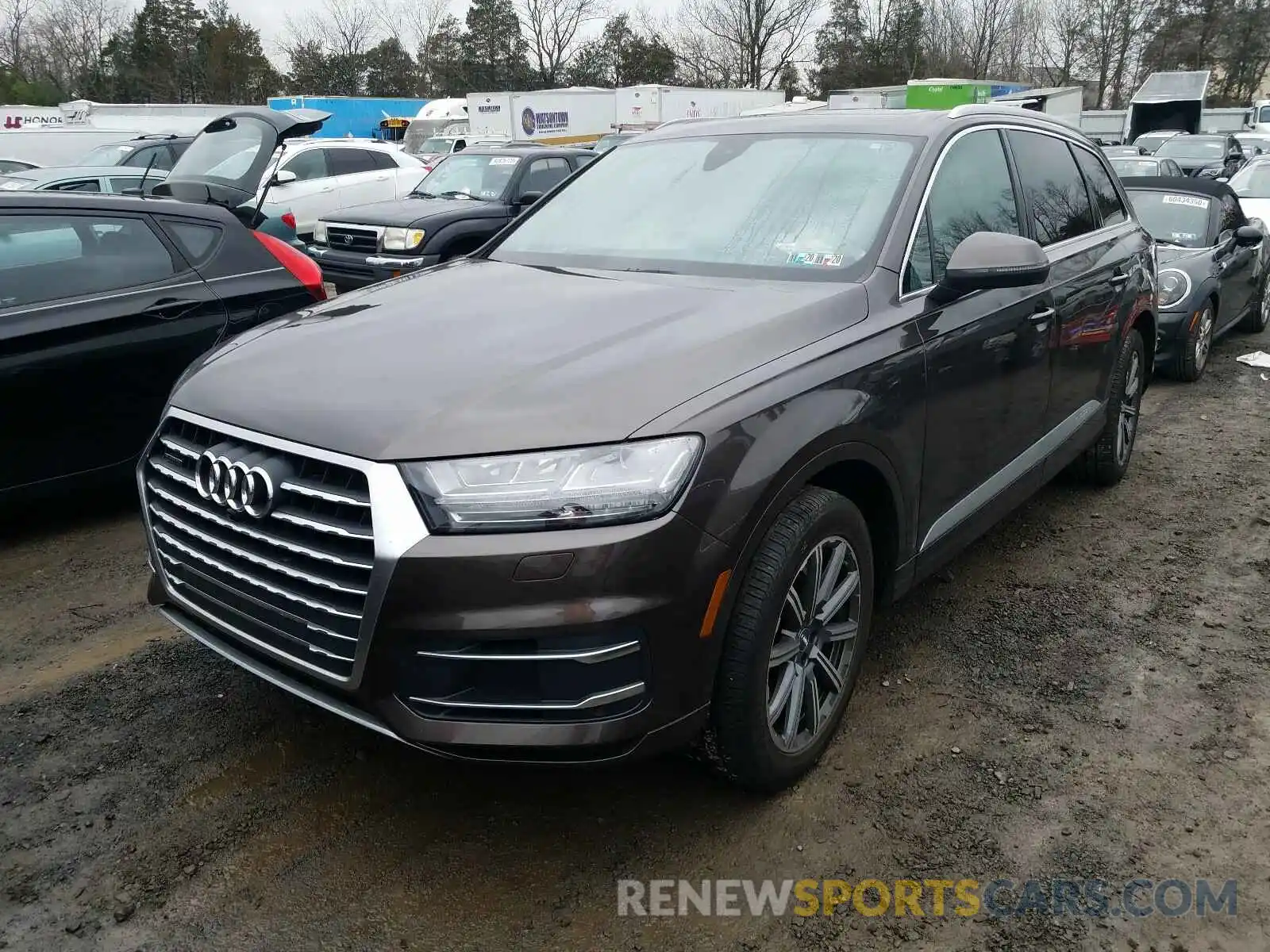 2 Фотография поврежденного автомобиля WA1LHAF7XKD025171 AUDI Q7 2019