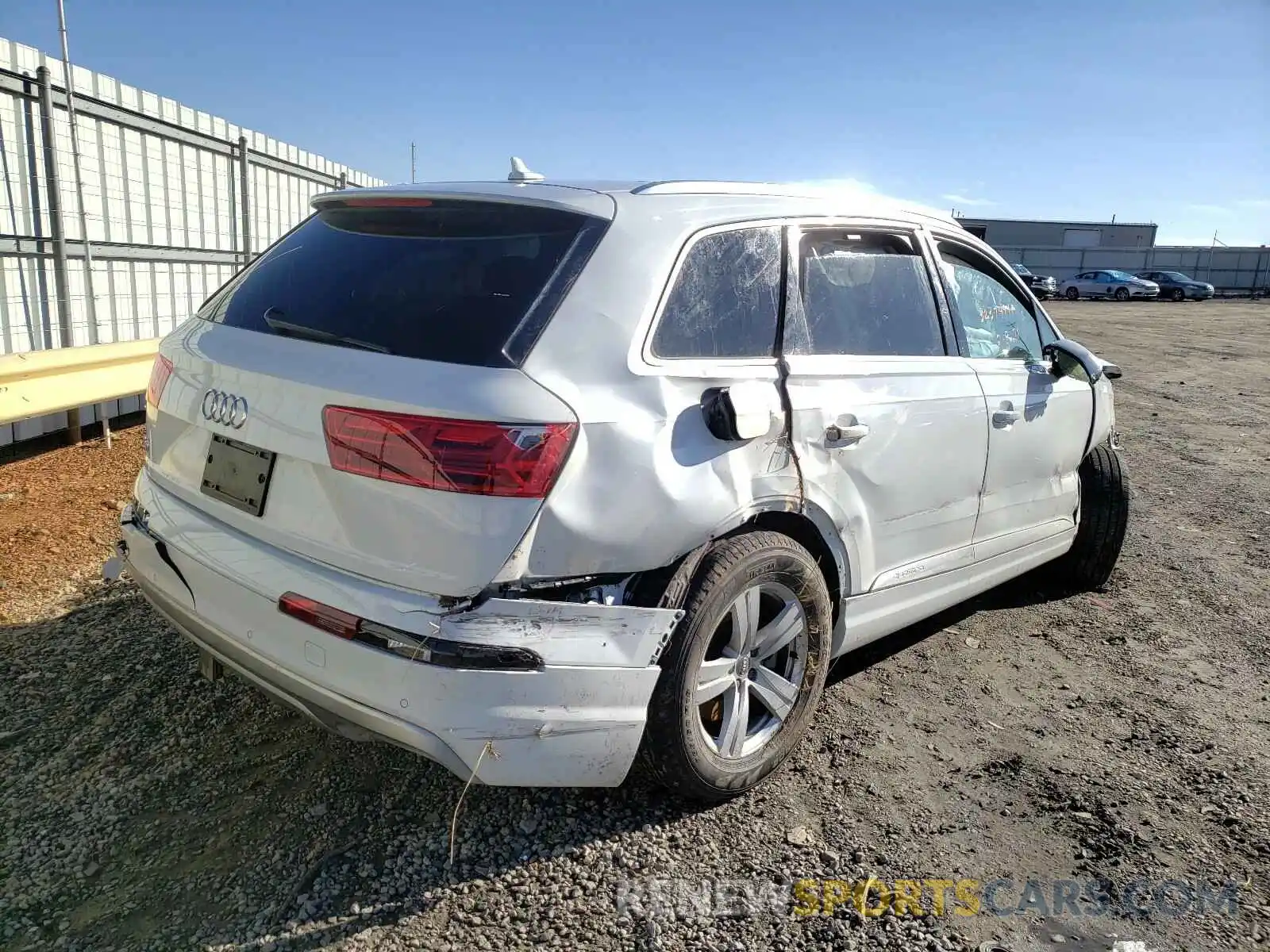 4 Photograph of a damaged car WA1LHAF7XKD025851 AUDI Q7 2019