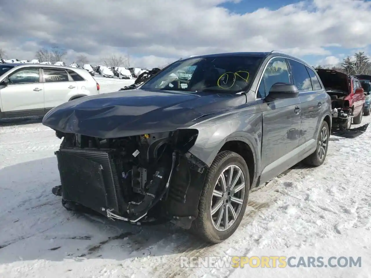 2 Фотография поврежденного автомобиля WA1LHAF7XKD027745 AUDI Q7 2019