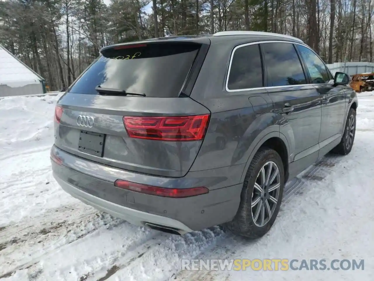 4 Фотография поврежденного автомобиля WA1LHAF7XKD027745 AUDI Q7 2019