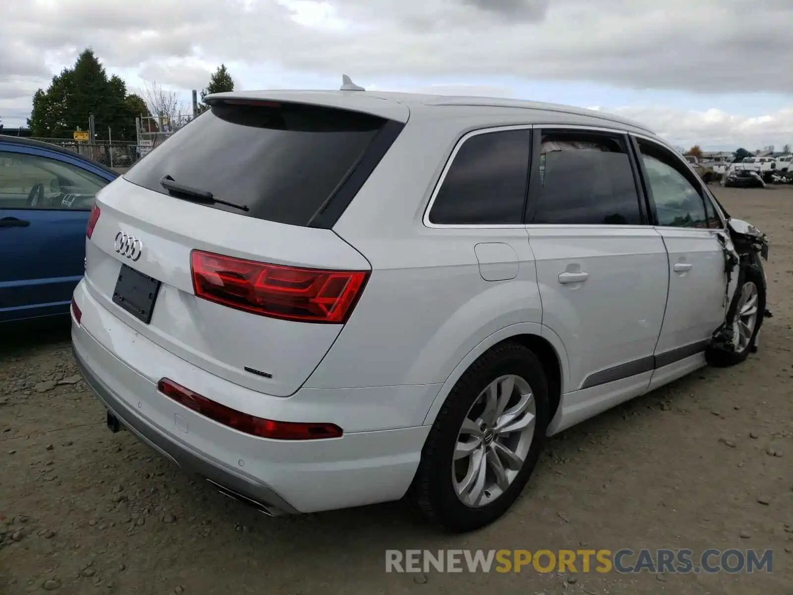 4 Фотография поврежденного автомобиля WA1LHAF7XKD040012 AUDI Q7 2019