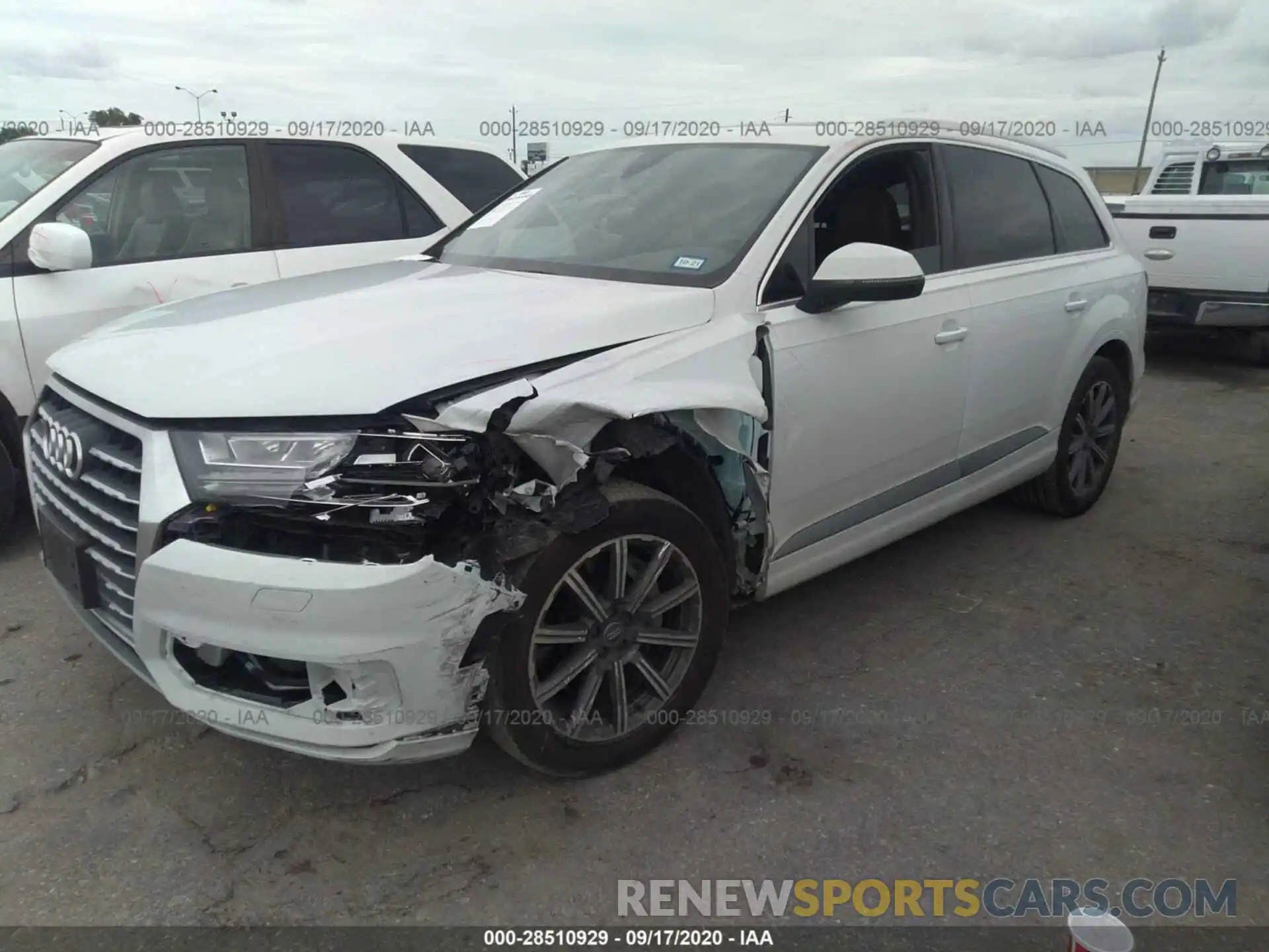 2 Photograph of a damaged car WA1LHAF7XKD048515 AUDI Q7 2019