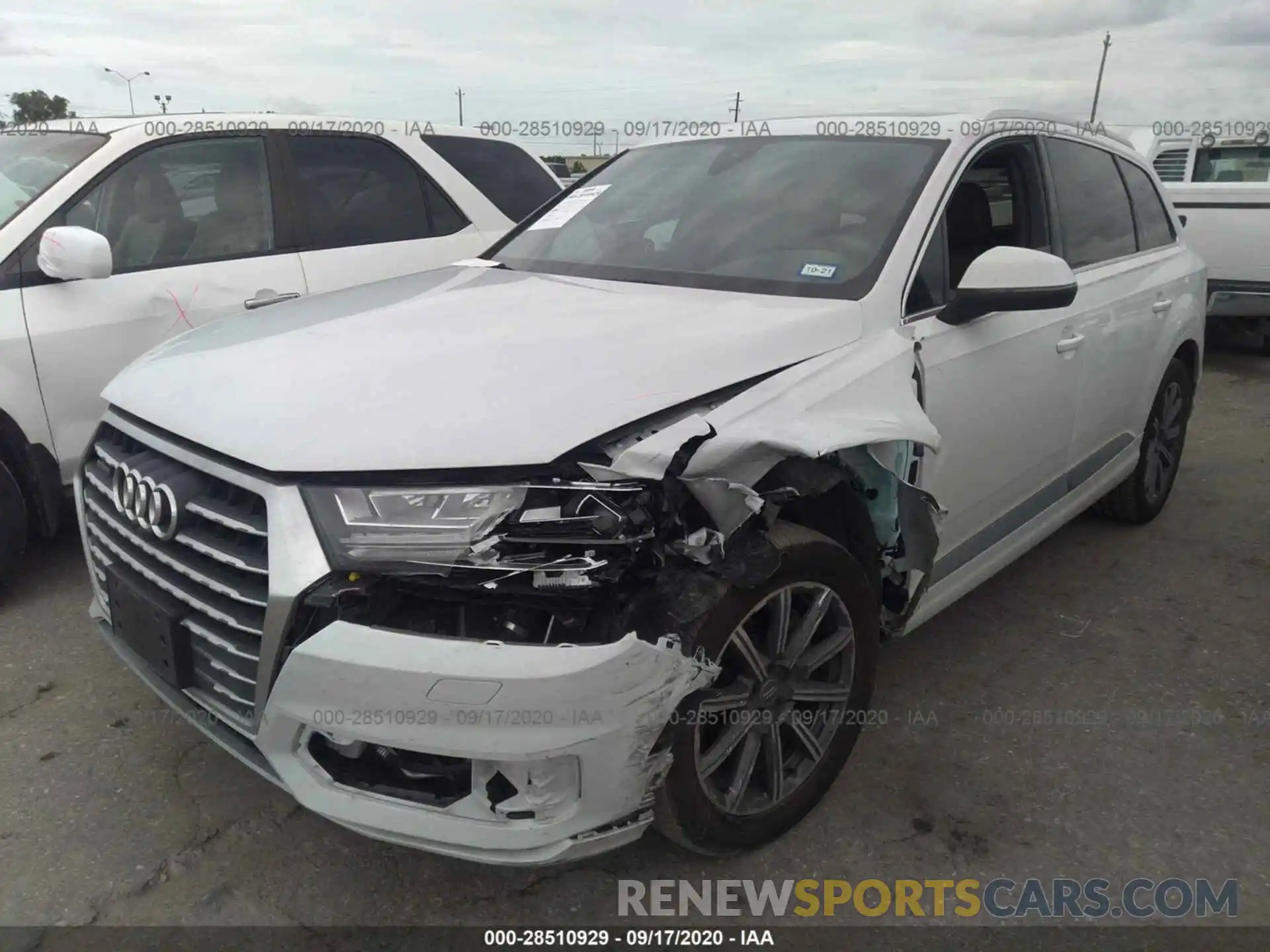 6 Photograph of a damaged car WA1LHAF7XKD048515 AUDI Q7 2019