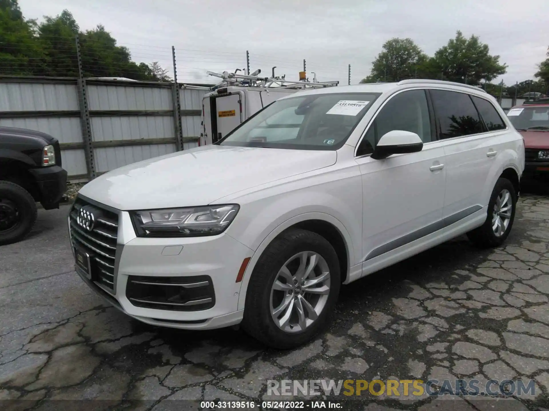 2 Фотография поврежденного автомобиля WA1LHBF76KD018708 AUDI Q7 2019