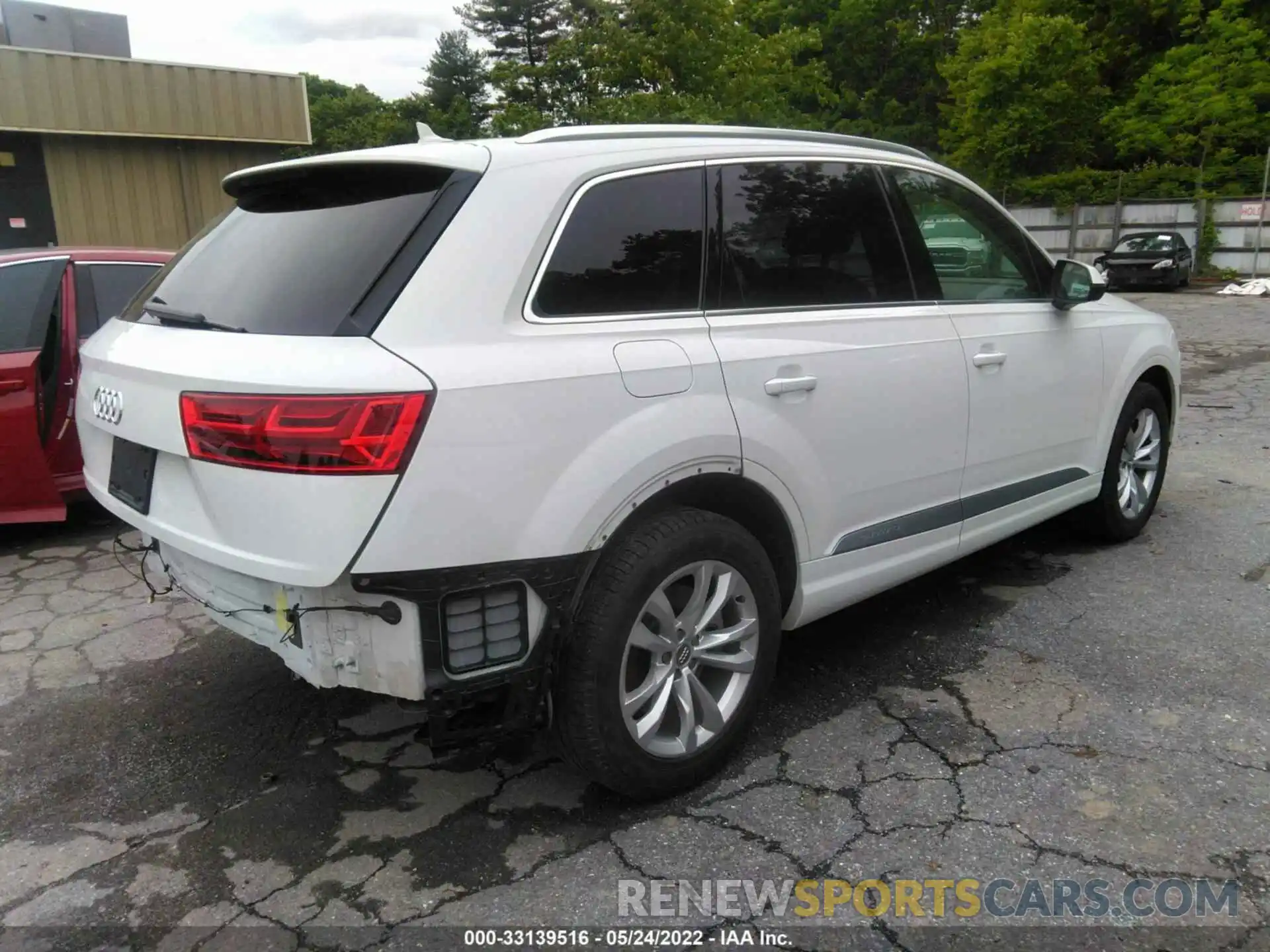 4 Фотография поврежденного автомобиля WA1LHBF76KD018708 AUDI Q7 2019