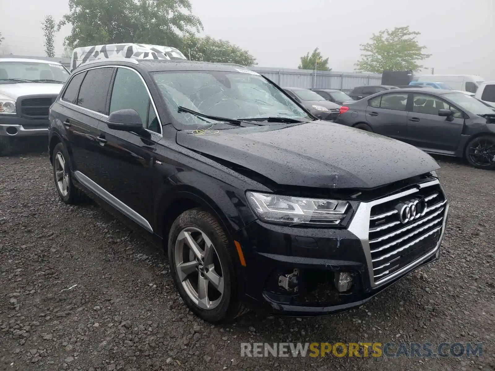 1 Photograph of a damaged car WA1MAAF76KD032126 AUDI Q7 2019