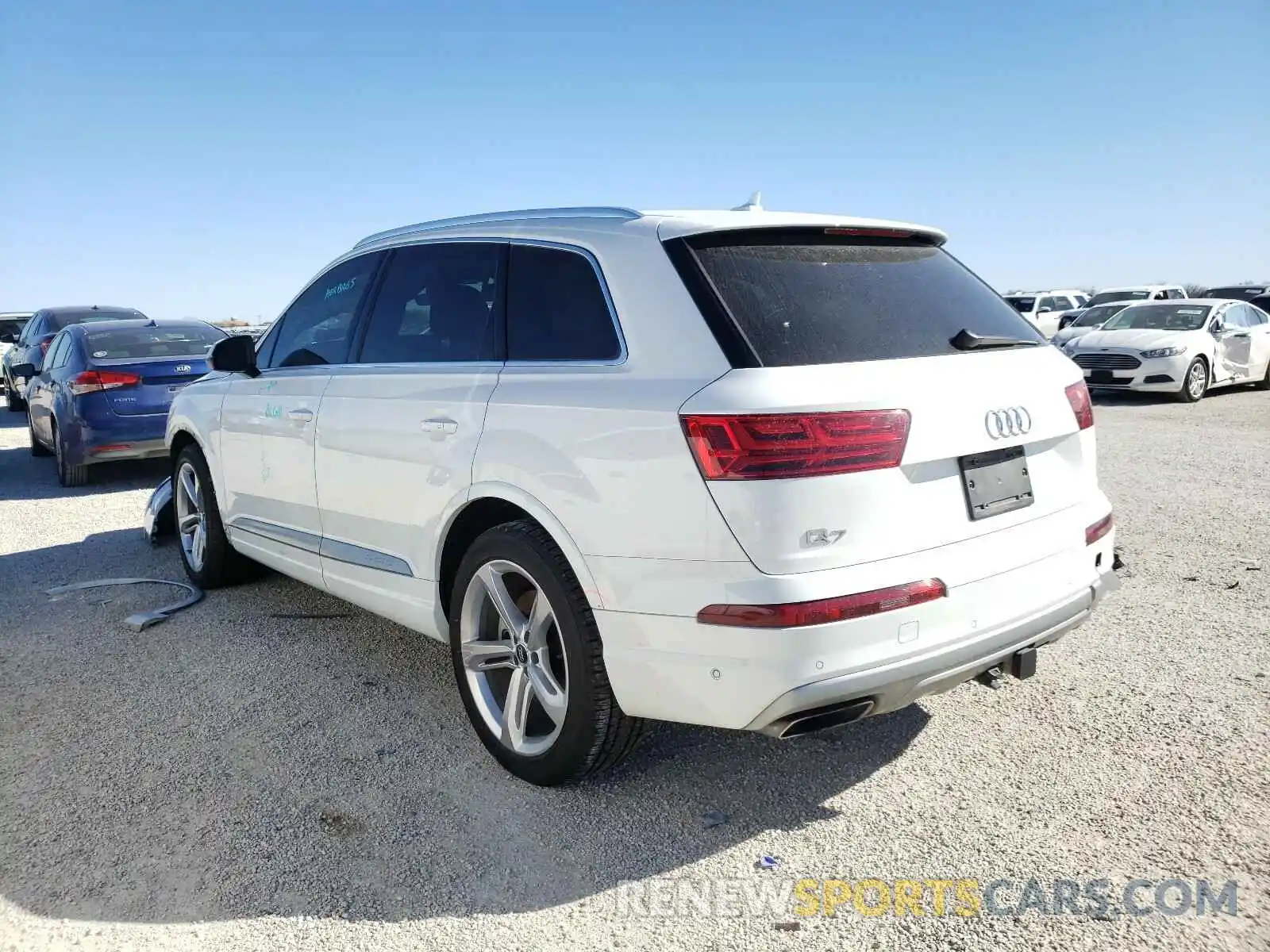 3 Photograph of a damaged car WA1VAAF70KD004049 AUDI Q7 2019