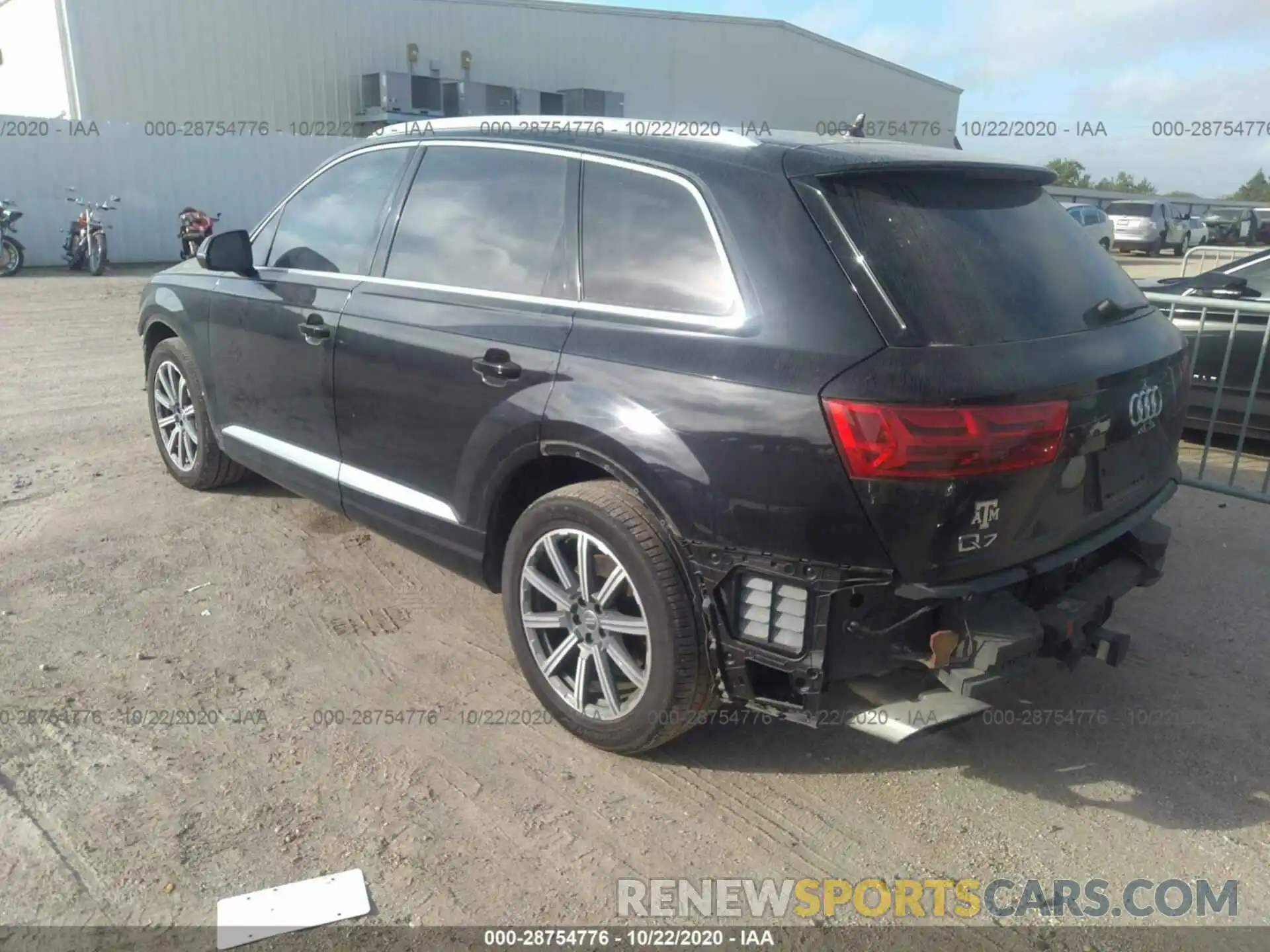 3 Фотография поврежденного автомобиля WA1VAAF70KD004925 AUDI Q7 2019