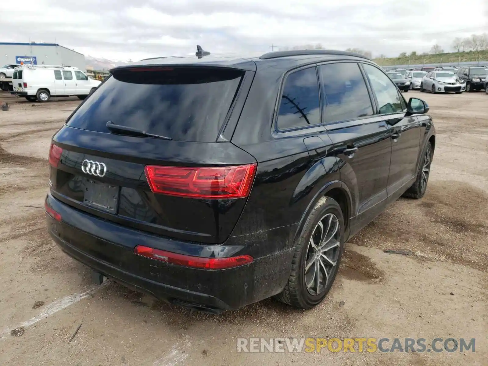 4 Фотография поврежденного автомобиля WA1VAAF70KD009722 AUDI Q7 2019