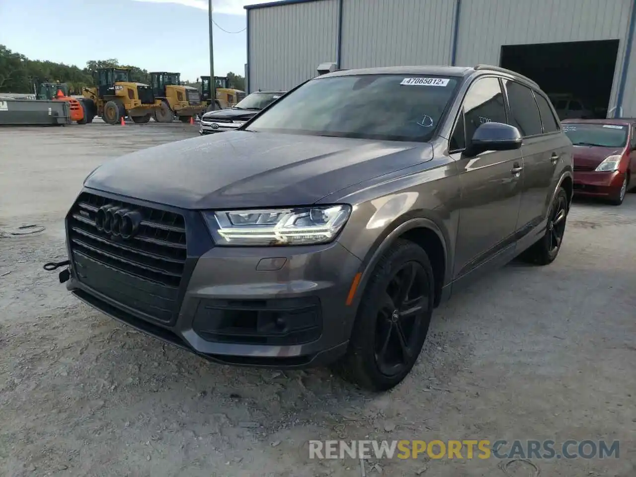 2 Фотография поврежденного автомобиля WA1VAAF70KD015472 AUDI Q7 2019