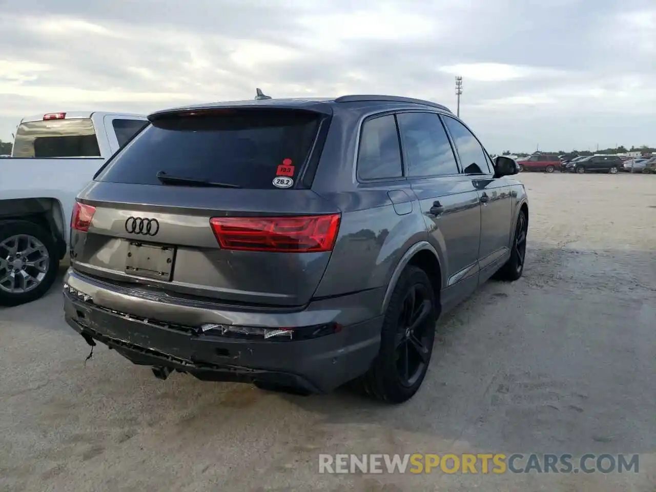 4 Фотография поврежденного автомобиля WA1VAAF70KD015472 AUDI Q7 2019